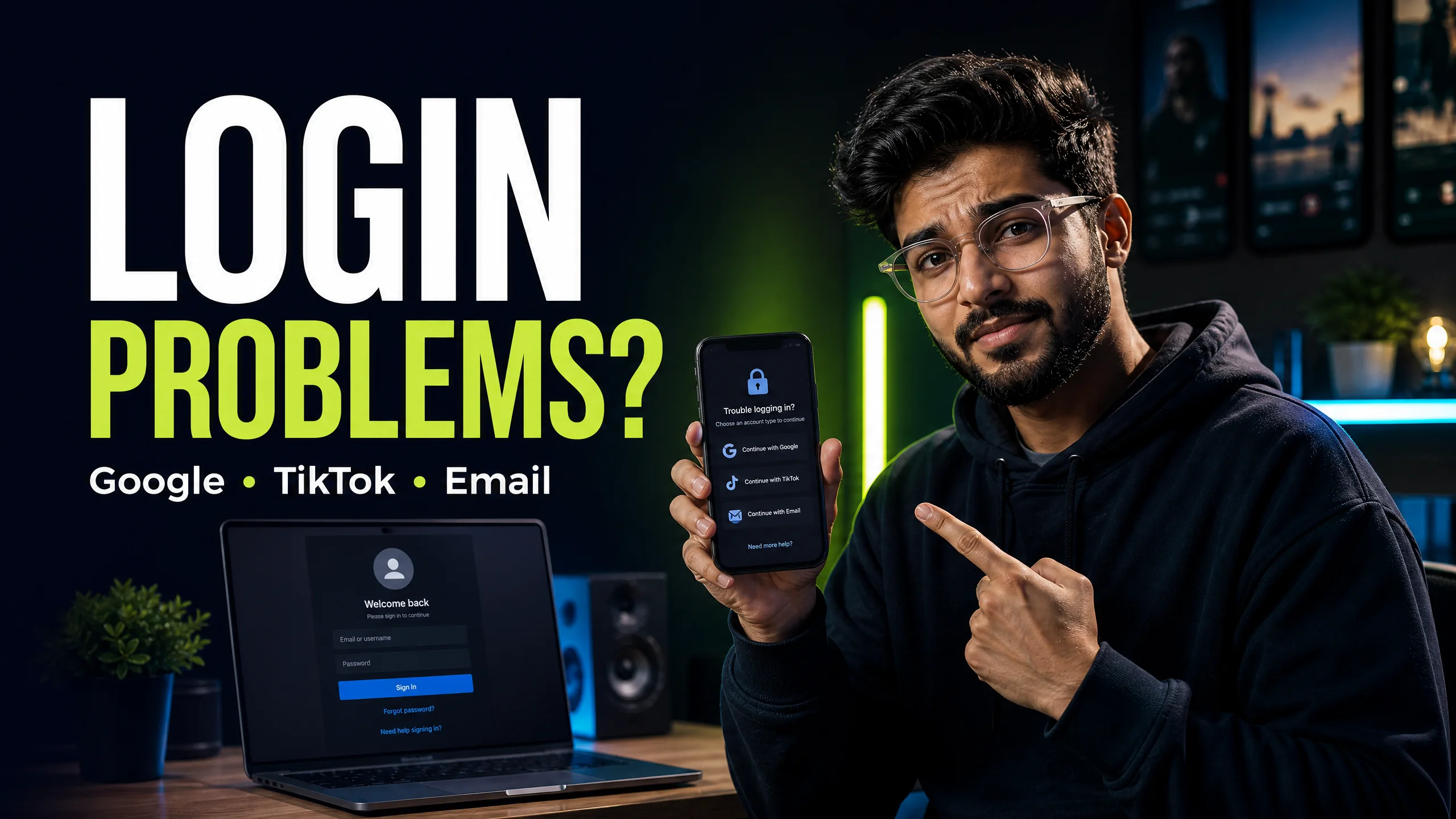 CapCut login problems: Google, TikTok, email, PC and QR fix