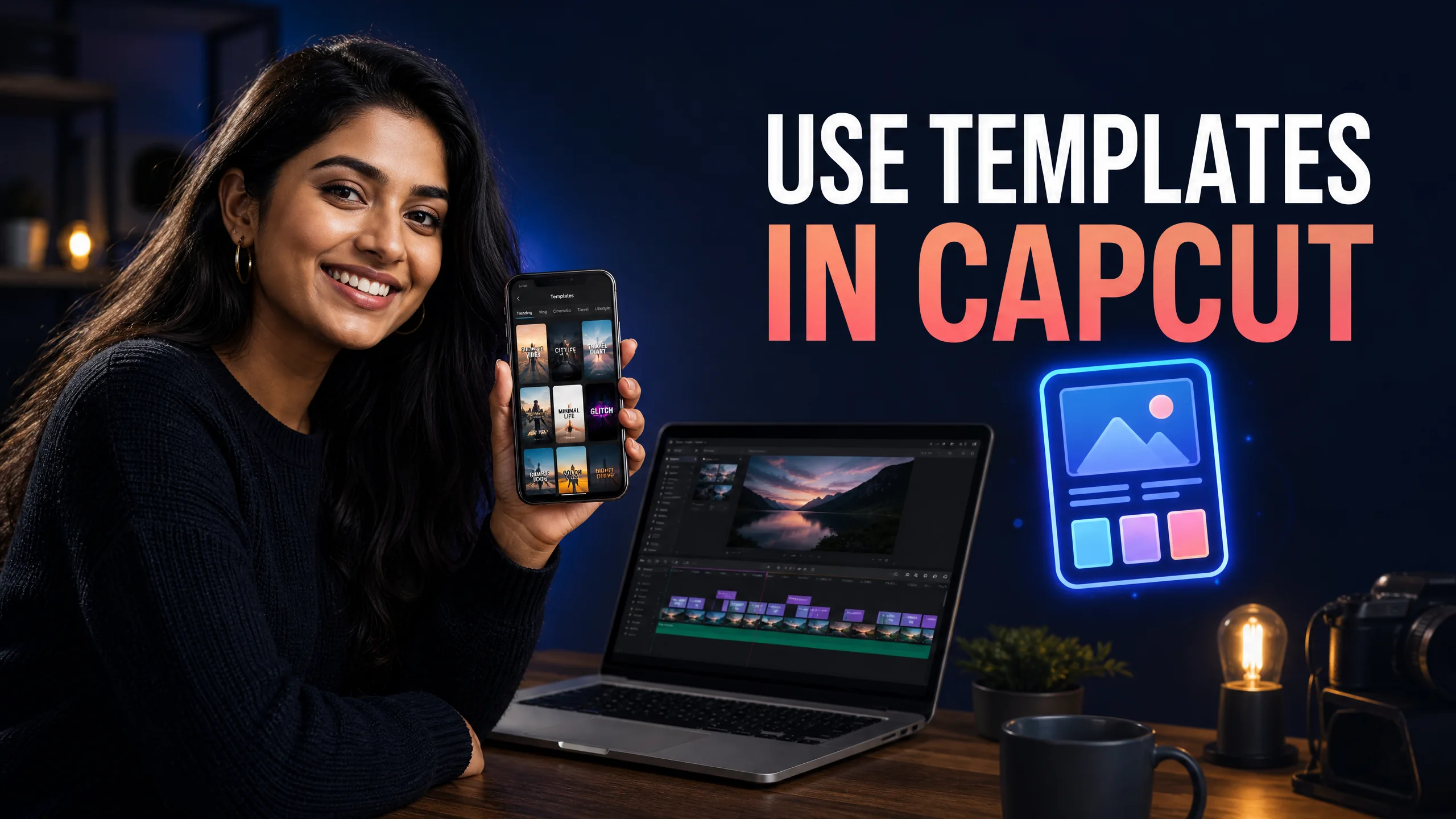 How to use a template in CapCut: Web, desktop and mobile steps